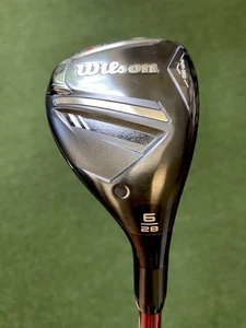 New 2025 Wilson Dynapwr Hybrid #6 28* True Temper Denali Red Stiff 6.0 80 Gram - Picture 1 of 8