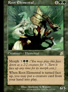 Scourge #127 Root Elemental - Picture 1 of 2