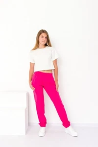 Girls' Sports Pants – Elastic Waist & Comfortable Fit,, Any season,  Nosi svo... - Picture 1 of 5