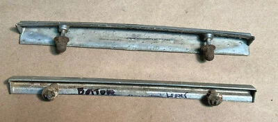 1969 1970 & Other Mercury Cougar Fuel Tank Fill Door Top & Bottom Trim & Bolts - Image 1 of 2