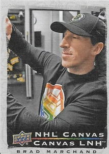 2020-21 UD Tim Horton's NHL Canvas Brad Marchand Insert Card - Picture 1 of 2