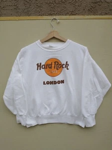 Vintage Hard Rock Cafe London Women’s Size Medium Crewneck Sweatshirt Vtg 90s - Picture 1 of 7