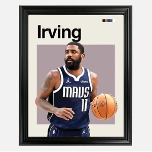 Kyrie Irving Framed Sports Art Photo by Thomas Maxwell - Picture 1 of 2