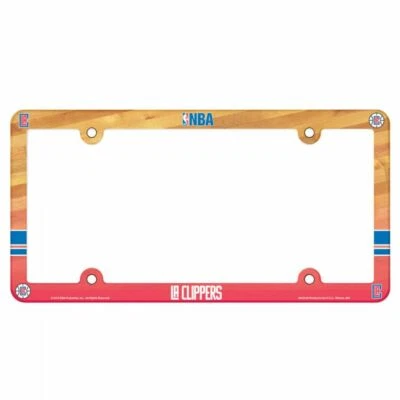 Los Angeles Clippers Multi Colored Plastic License Plate Frame - Image 1 of 4