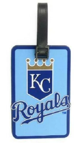 NEW Kansas City Royals Luggage Bag Tag Cover