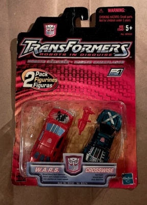 Transformers Robots in Disguise W.A.R.S. Crosswise 2-pack 2001 SEE DESCRIPTION - Image 1 of 4