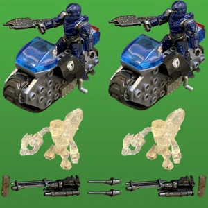 Missing Some Accessory 2 Sets New Mega Bloks Consturx HALO Building Figure - Picture 1 of 5