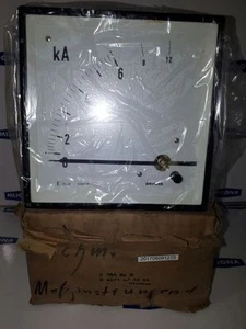 Siemens Amperímetro 0-12 kA 145x145mm - Imagen 1 de 1