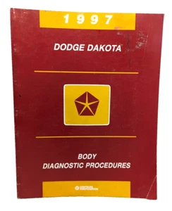 Manual de procedimientos de diagnóstico de carrocería Dodge Dakota 1997 fabricante de equipos originales manual de taller libro - Imagen 1 de 9