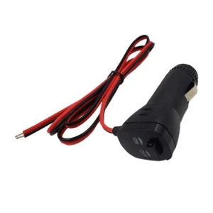 1x Enchufe Adaptador Enchufe Enchufe Enchufe Encendedor Coche 12V 24V con Interruptor de Encendido y Cable de Cable Nuevo - Imagen 1 de 4