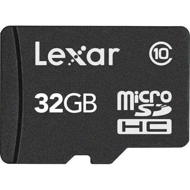 Original Lexar 32GB High Speed MicroSDHC Class 10 HC I Flash Memory Card 177 - Image 1 of 1