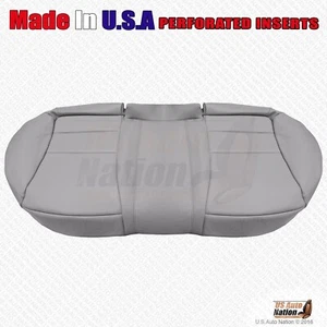 Cubierta de cuero perforado inferior del banco trasero gris para Acura TSX 2004 2005 2006 - Imagen 1 de 4