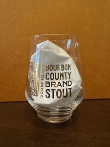 2024 Goose Island Bourbon County Black Friday Glass. Brand New and Limited - Picture 1 of 5