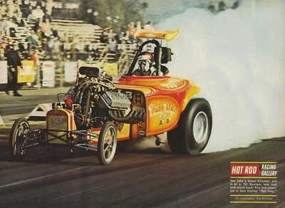 Don Collins Rat Trap 1970 alterado 1932 revista Bantam Dragster foto artículo anuncio Foto 1 de 3