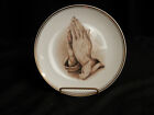 Vintage Prinknash Praying Hands Decorative Plate 1990's