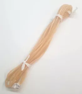 25FT NATURAL TAN SURGE TUBING-STRIPER/COBIA/GROUPER FISHING/UMBRELLA RIGS(932NT) - Picture 1 of 1
