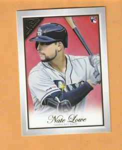 Nate Lowe Tampa Bay Rays 2019 Topps Gallery #2 radiocontrol novato Marietta Georgia 6P - Imagen 1 de 2