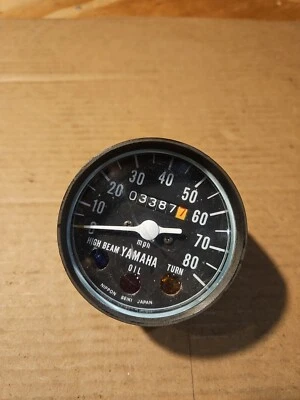 1978 Yamaha GT80 Speedometer GT 80 Speedo - Image 1 of 4