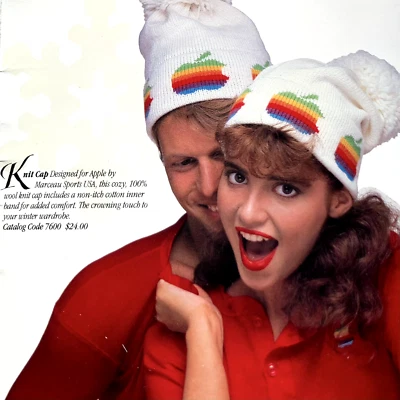 RARE 1983 Apple Computer Winter Collection Christmas Holiday Gift Catalog - Image 1 of 4