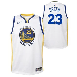 [9Z2B7BZ1P-GREEN] Youth Nike GS Warriors Draymond Green Association Swingman Jer - Picture 1 of 1