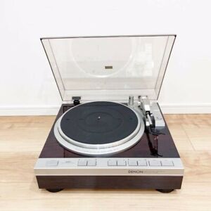 Denon DP-47F Turntable Direct Drive Turntable Vintage USED