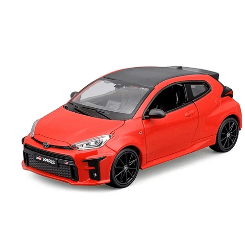 TOYOTA GR YARIS 2021 RED SCALA 1:24 MAISTO AUTO STRADALI  MODELLINO AUTO STATICO - Immagine 1 di 2