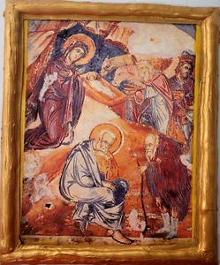 Nativity Christmas Genesis Jesus Christ Magi Byzantine Eastern Orthodox Icon - Picture 1 of 5