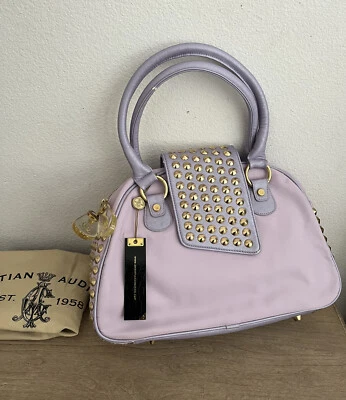 Bolso de mano Christian Audigier Gwen Bowler púrpura claro Foto 1 de 4