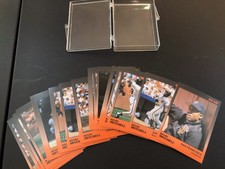 2 RARE VINTAGE 1989 STAR COMPANY KEVIN MITCHELL 1-11 CARD SETS NM/M