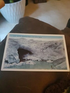 Postcard Ice Cave, Mendenhall Glacier near Juneau AK Alaska 1937 AJ14 - Picture 1 of 2