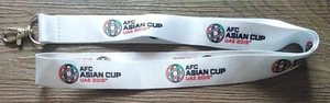Llavero Lanyard fútbol AFC Asian Cup UAE 2019 # blanco - Imagen 1 de 1