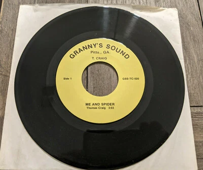 Georgia Twangy Country Hillbilly 45 Thomas Craig Me & Spider Ole Joe Clark Prvte Foto 1 de 2