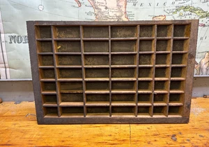 Unique Small Hamilton Printers Type Drawer Letterpress 1 /3 Case Size - Picture 1 of 2