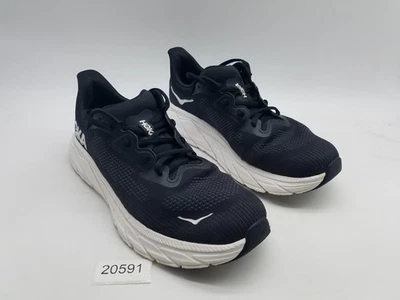 Zapatos para correr negros Hoka One One Arahi 7 para hombre talla 10,5 2E (anchos) Foto 1 de 4