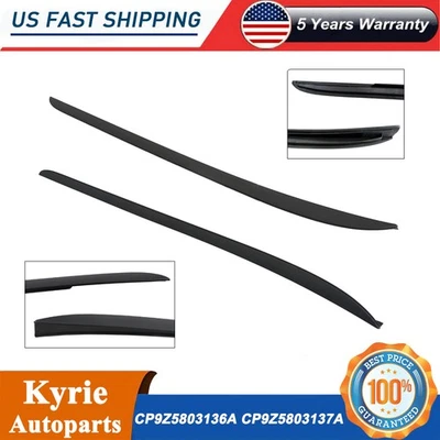 LADO DEL CONDUCTOR Y DEL PASAJERO PARA FORD FOCUS 2012-2018 PARABRISAS PILAR MOLDEADO NUEVO Foto 1 de 4