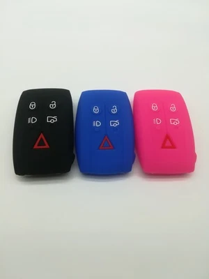 3*Cubierta de llave remota de silicona para 2007-2012 JAGUAR XF XFR XK XKR KR55WK49244 Foto 1 de 4