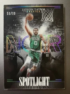 2023-24 Panini Noir Spotlight SSP #2 Jayson Tatum /99 Boston Celtics - Bild 1 von 2