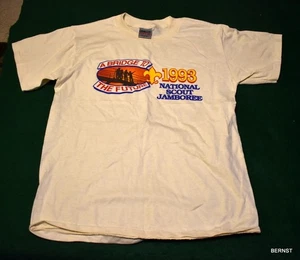 VINTAGE BOY SCOUT - 1993 NATIONAL JAMBOREE SHIRT - NEW - Picture 1 of 4