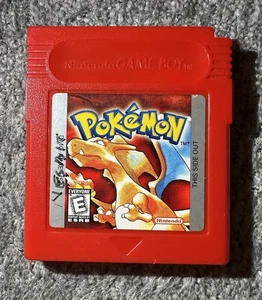 Pokémon: Rote Version (Nintendo Game Boy, 1999) Original Cartridge - Speichert - Bild 1 von 5