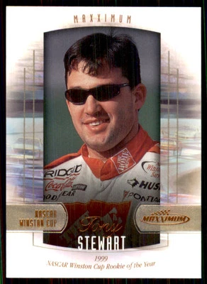 2000 Upper Deck Maxximum #4 Tony Stewart - Image 1 of 2