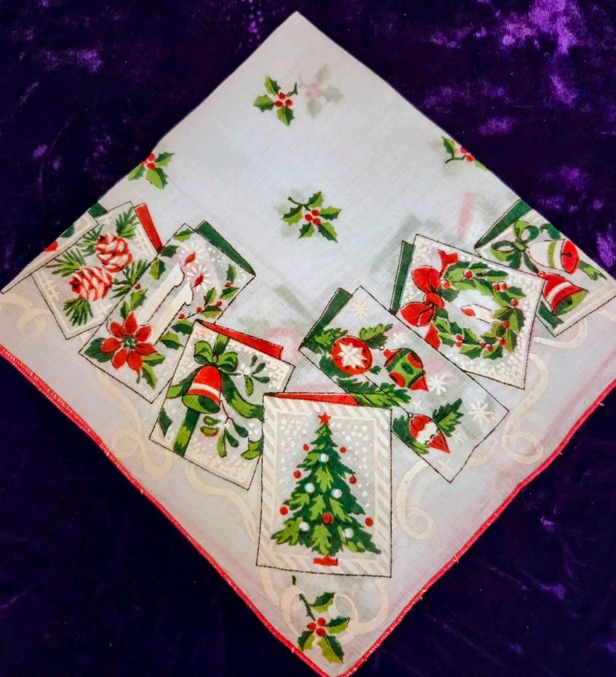 Christmas themed Handkerchief - Image 1 of 3