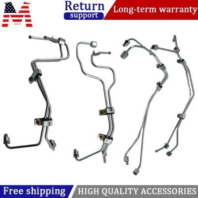 Diesel Fuel Injector Lines For 1982-1993 Chevy GMC 6.2l 6.5l DB2 Mechanical IDI Foto 1 de 4
