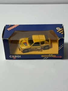 Corgi C399/5 Peugeot 205 T16, Yellow Rally Car, #2 Monte Carlo Ari Vatanen, 1986 - Picture 1 of 11