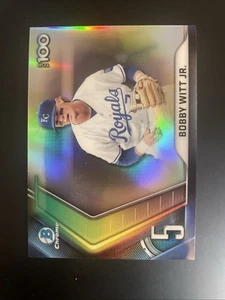 2022 Bowman - Chrome Bowman Scouts Top 100 Bobby Witt Jr. #BTP-5 (RC) - Picture 1 of 2