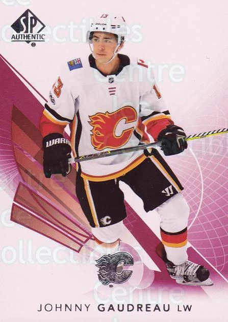 2017-18 SP Authentic Red #13 Johnny Gaudreau - Image 1 of 1
