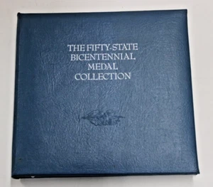The Fifty-state Bicentennial Medal Collection 1972 Book Only No Medals - Picture 1 of 7