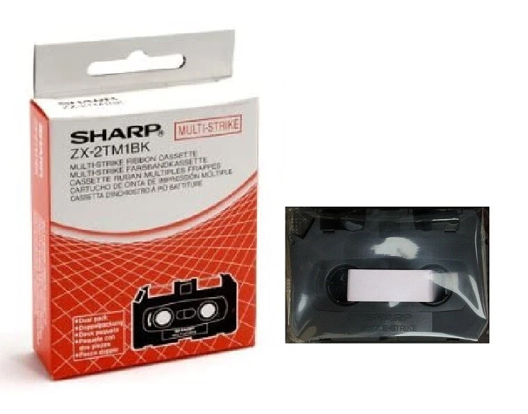 Original Ribbon SHARP FW 500 560 600 630 700 750 / ZX2TM1BK Multistrike Ribbon - Image 1 of 1