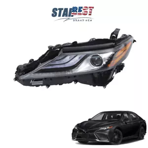 Full LED Black Driver Left Headlight Assembly For 2021 2022 Toyota Camry XSE XLE - Imagen 1 de 13