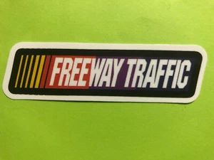 Freeway Traffic sticker. *Glossy*Finish. Size: 3”X 0.75”. Self Adhesive. - Picture 1 of 1