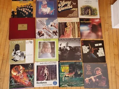 Classical Orchestra Piano Vintage LP LOT of 26 Chopin Handel Stravinsky ++ VG-NM - Image 1 of 4